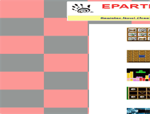 Tablet Screenshot of games.eparties.com